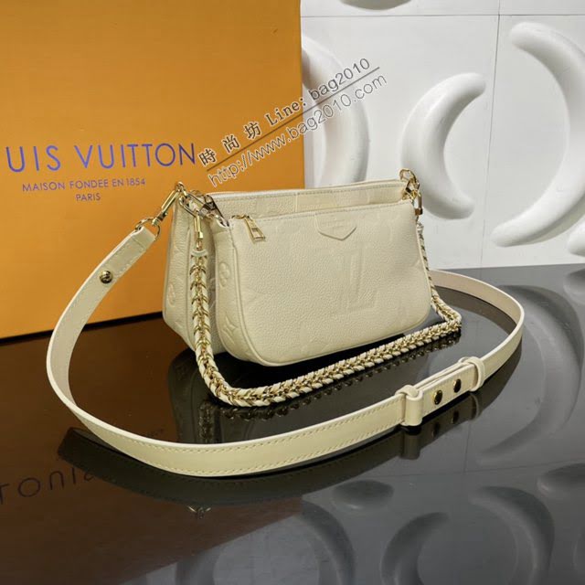 LOUIS VUITTON專櫃新款包包 路易威登Multi Pochette Accessoires斜挎包 LV雙包雙鏈女包  ydh4121